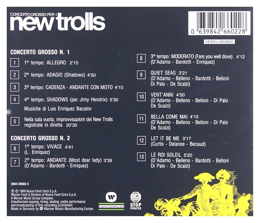 NEW TROLLS/新品/ニュー・トロルス/プログレ 2CD+DVD 限定盤 NEW TROLLS,新品,ニュー・トロルス,ライヴ,CD,プログレ,国内盤